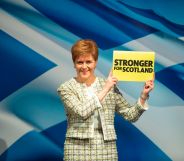 Scotland's First Minister Nicola Sturgeon launches the Scotland National Party