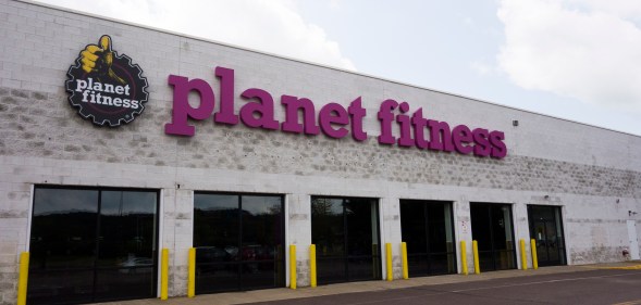 A view of Planet Fitness in the Columbia Mall on July 24, 2017 in Bloomsburg, Pennsylvania. (DON EMMERT/AFP via Getty Images)