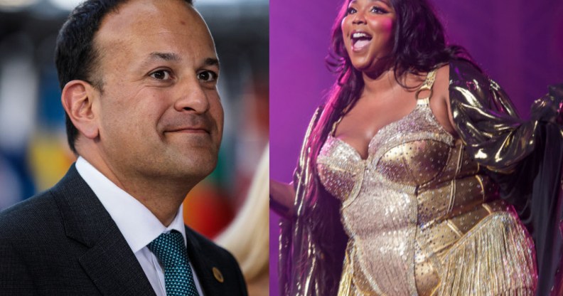 Lizzo and Leo Varadkar