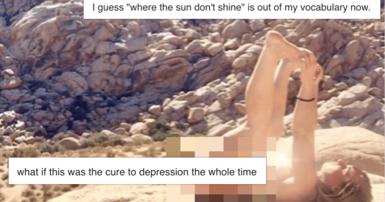 An Instagram user has gone viral for her rather unconventional wellness routine perineum sunning, involving sunlight. (Instagram)