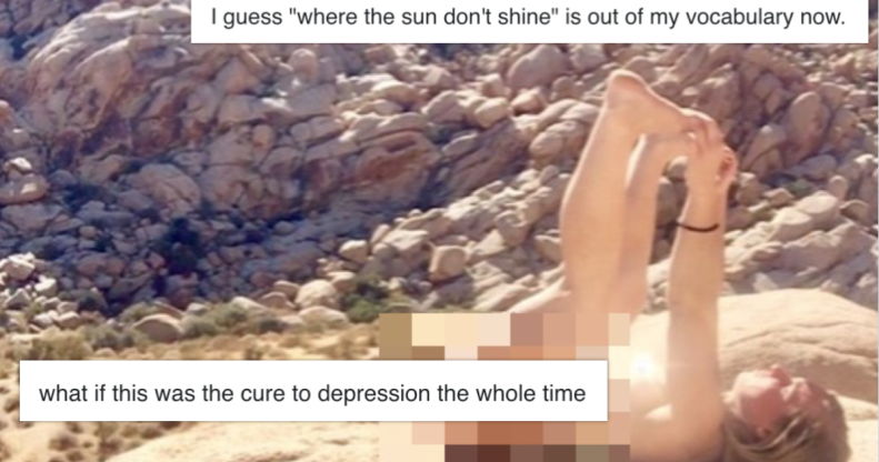 An Instagram user has gone viral for her rather unconventional wellness routine perineum sunning, involving sunlight. (Instagram)