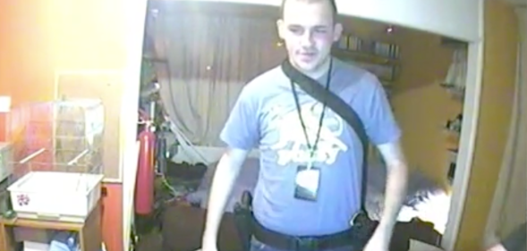 Jason Marshall bound, gagged and murdered Peter Fasoli in a sadistic and brutal killing. (Screen capture via Metropolitan Police)