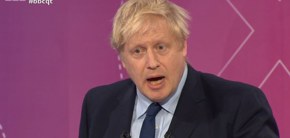 Boris Johnson on BBC Question Time
