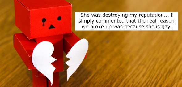 Guy outs his girlfriend as gay after she publicly accuses him of cheating in what could be the messiest breakup ever