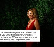 Kim Cattrall: Liverpool's Cleopatra. (Tim P. Whitby/Getty Images)