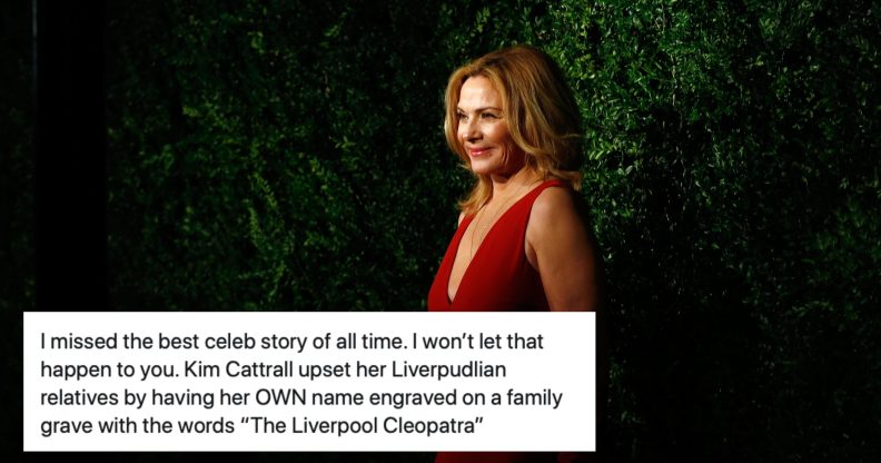 Kim Cattrall: Liverpool's Cleopatra. (Tim P. Whitby/Getty Images)