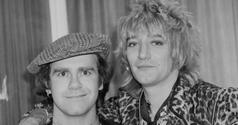 Elton John used to lure Rod Stewart onto the dance floor with poppers. Yes, really