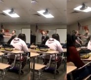 Powerful video shows gay high school teen Jordan Steffy confronting his homophobic bully