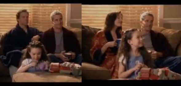 This 2004 Christmas movie with two gay dads was remade with heterosexual parents for its US release. Yes, really