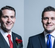 Ross Thompson (right) quit after allegations he had sexually assaulted Paul Sweeney (left)