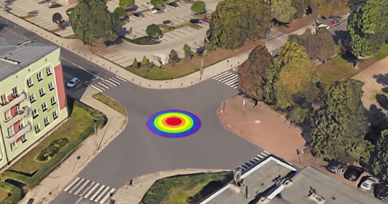 LGBT+ activists have launched a petition for Poland's 'first rainbow roundabout' in Szczecin. (Rainbow roundabouts and crossing are commonplace in sections of Europe. A way for city officials to make clear that LGBT+ citizens and tourists alike are welcome. (Mateusz Cyrulewski)