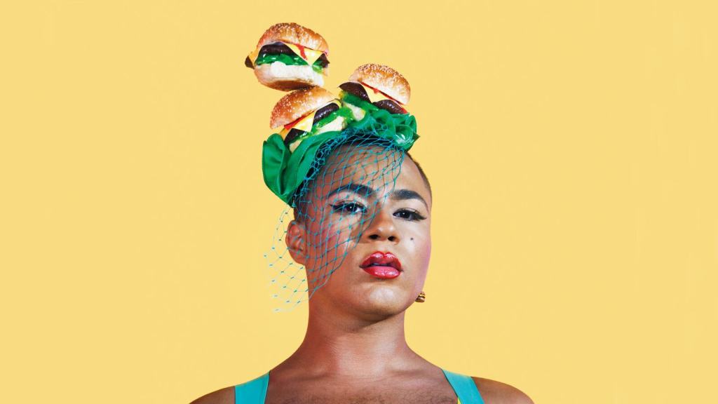 Travis Alabanza promo shot for their play Burgerz.