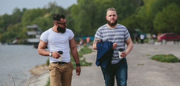 Is there a polite way for a straight man to tell a gay guy to stop flirting? (Stock photo via Elements Envato)