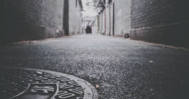 Robbed, beaten and cast aside under a manhole, a trans woman was involved in a vicious attack in Italy. (Stock photo via UnSplash)