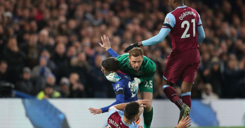 West Ham condemns own fans for singing homophobic chants in Premier League clash against Chelsea