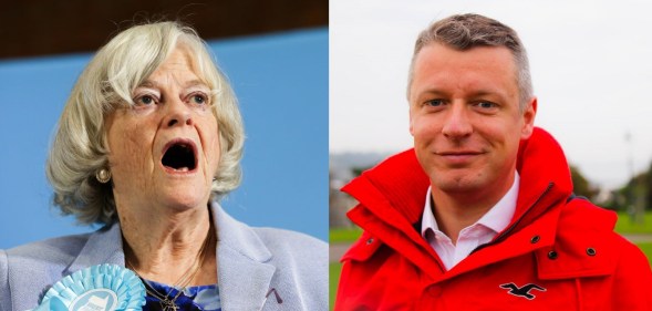 The Brexit Party's Ann Widdecombe lost to Luke Pollard