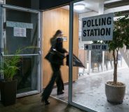Voters head to polls in what is considered the most important election in a generation, in London, on Dec. 12, 2019.