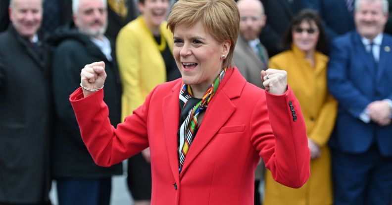 SNP leader and Scottish First Minister Nicola Sturgeon