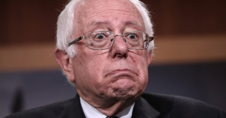 Vermont Senator Bernie Sanders. (Win McNamee/Getty Images)