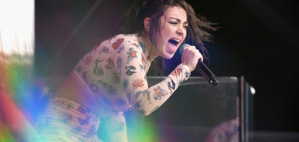 Singer Charli XCX. (Noam Galai/Getty Images)