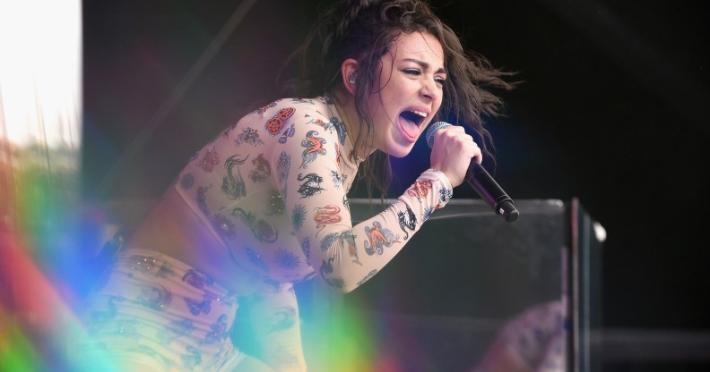 Singer Charli XCX. (Noam Galai/Getty Images)