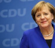 German Chancellor and leader of the German Christian Democrats Angela Merkel