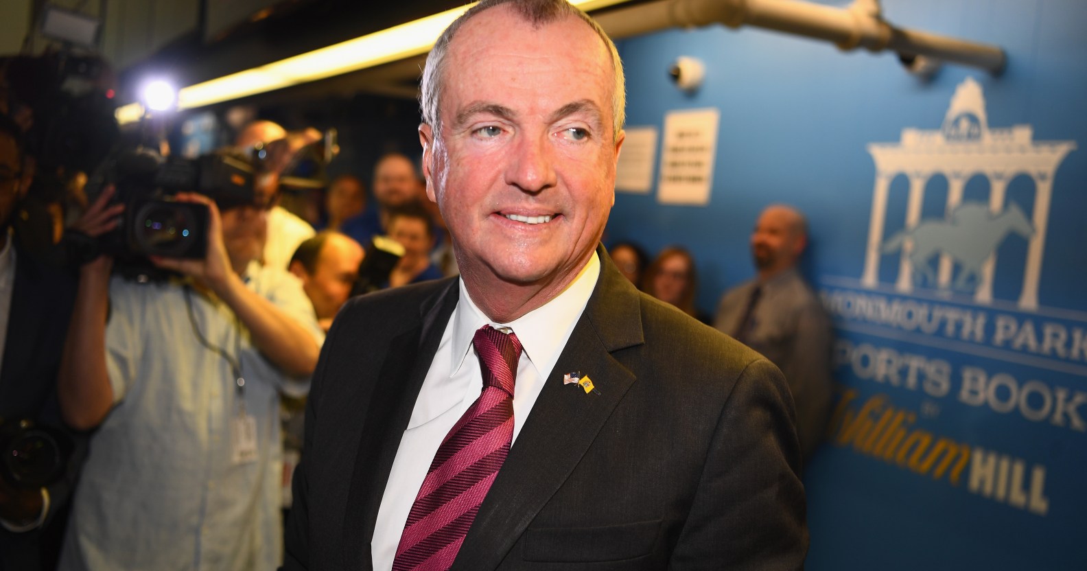 Governor of New Jersey Phil Murphy. (Dave Kotinsky/Getty Images for William Hill Race & Sports Bar )