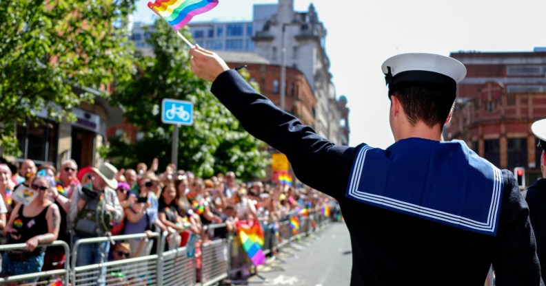 Mandy McBain MBE Royal Navy