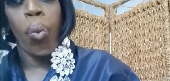 RuPaul's Drag Race star Jasmine Masters saying "and I oop" has named GIF of the year ad her reaction is priceless. (Screen capture via YouTube)