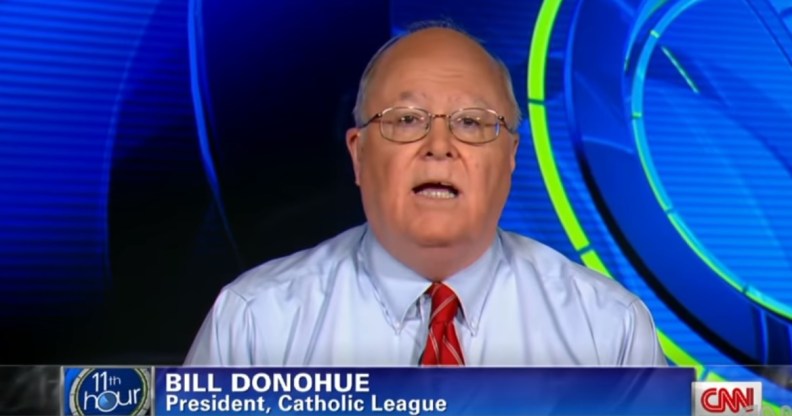 Catholic League president Bill Donohue