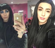 Connor Wilson was left in tears after her pals told her to come 'without the dress and wig' to a party. (Facebook)