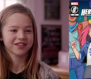 Rebekah Bruesehoff was turned into a Marvel comic book