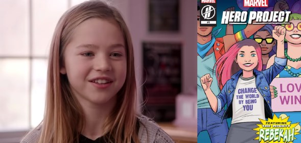 Rebekah Bruesehoff was turned into a Marvel comic book