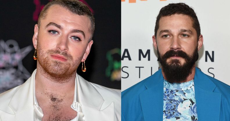 sam smith and Shia LeBoeuf