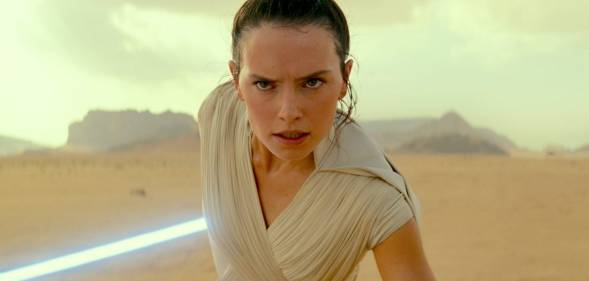 Daisy Ridley plays Rey in Star Wars