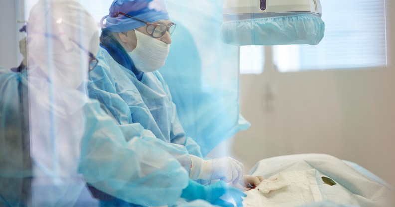 Surgeons performed the first ever testicle transplant surgery.