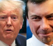 Donald Trump and Pete Buttigieg