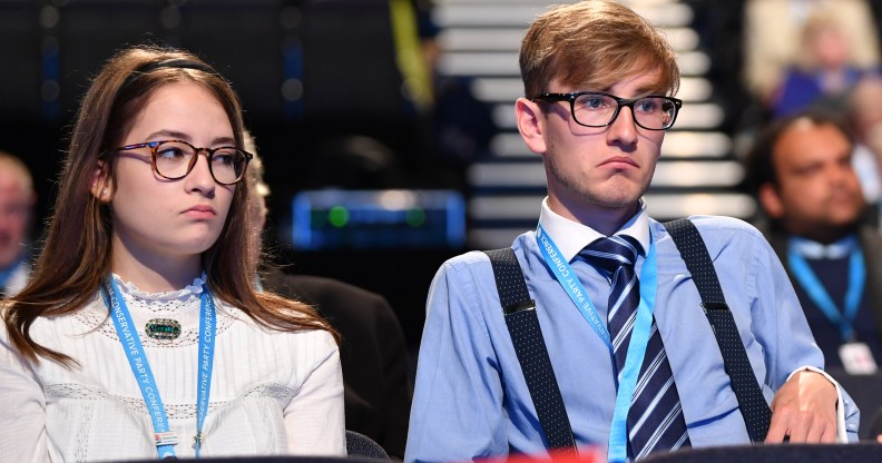 Young Tories at the Conservative Party Conference 2019