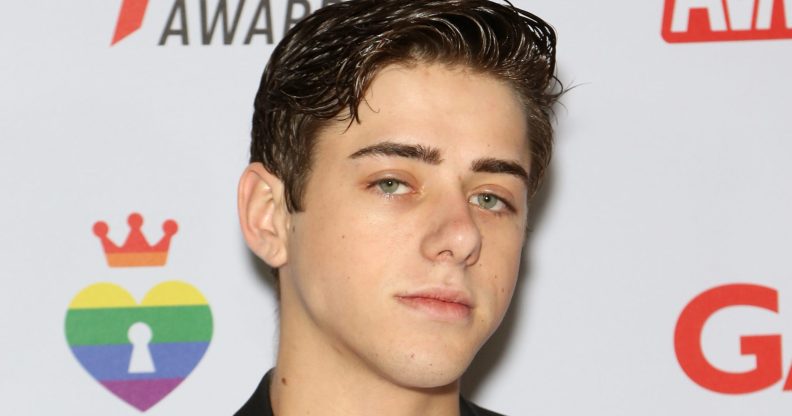 Adult film actor Joey Mills. (Gabe Ginsberg/Getty Images)