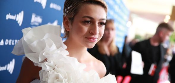 Saved by the Bell star Josie Totah attends the 30th Annual GLAAD Media Awards Los Angeles at The Beverly Hilton Hotel on March 28, 2019 in Beverly Hills, California.