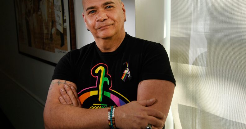 Terry DeCarlo, chief communications officer for the LGBT Center of Central Florida, was integral in supporting the community through the Pulse nightclub shooting. (Andy Cross/The Denver Post via Getty Images)