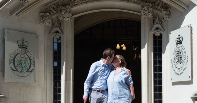 The first heterosexual civil partnerships have taken place