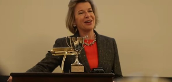 Katie Hopkins fake award