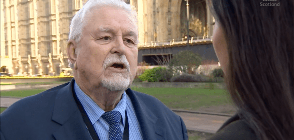 Lord Maginnis has been suspended from the House of Lords