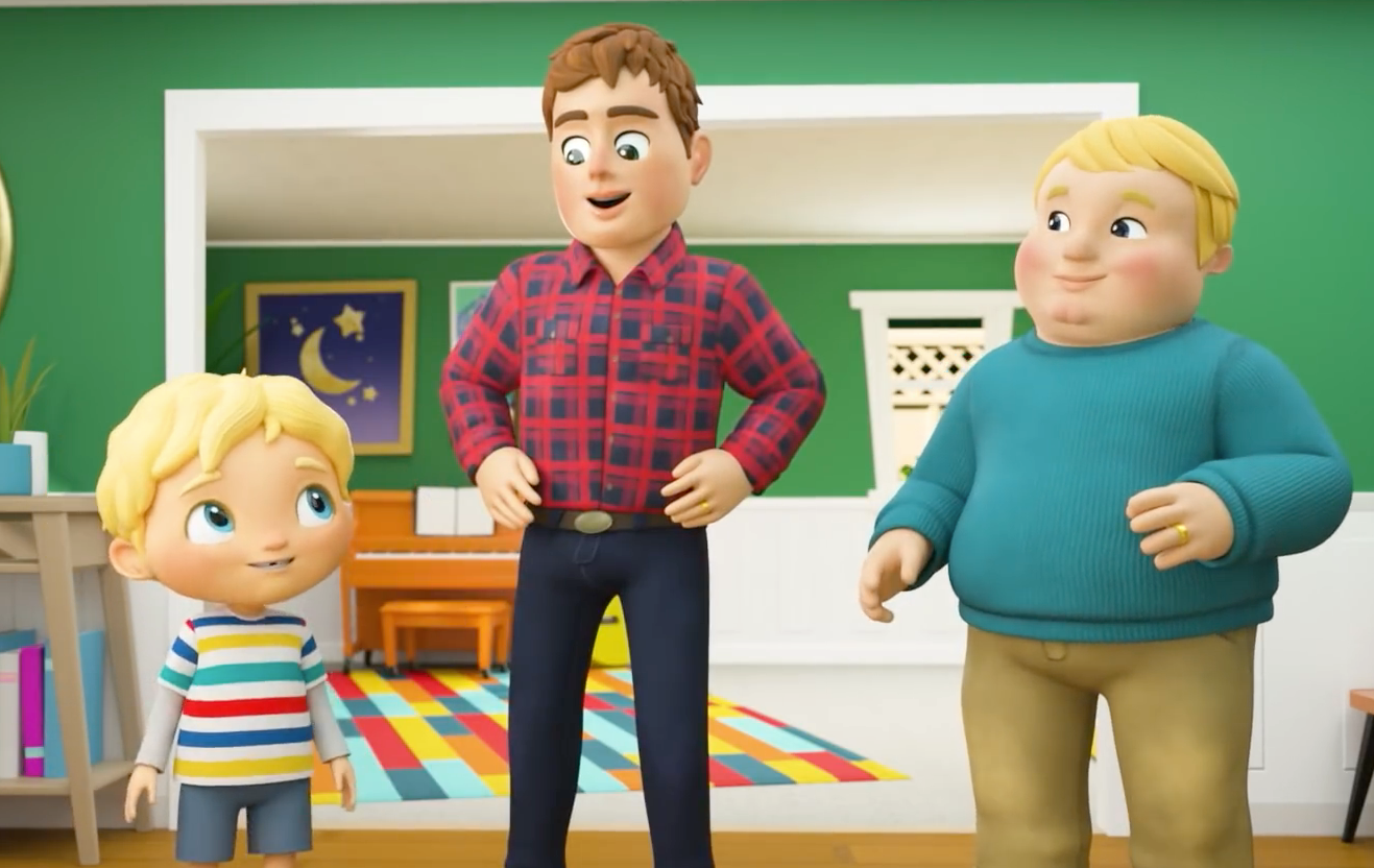 Johny Johny Yes Papa: Meme given a queer makeover with two dads