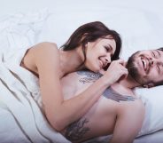 A guy hated when his girlfriend wore boxers to bed because it's "gay", showing just how strong and stable his masculinity is. (Stock photo via Elements Envato)