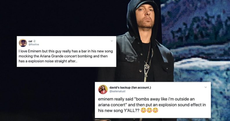 Eminem: Shocking lyric about Ariana Grande terror attack on new album