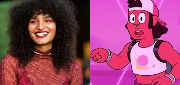 Indya Moore and their Steven Universe: Future character Shep