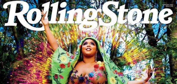 Lizzo appears on the February cover of Rolling Stone