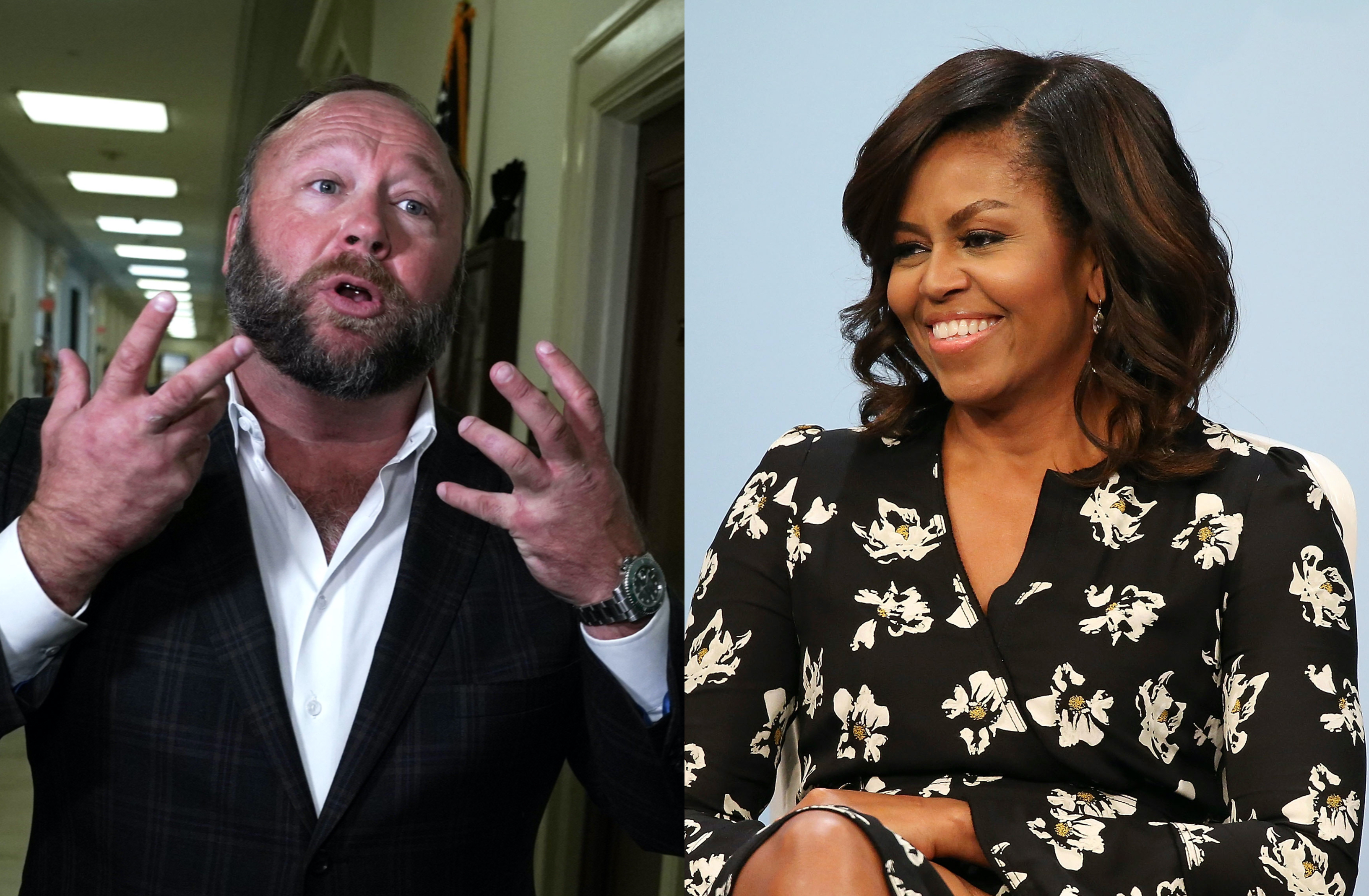 Michelle Obama Blowjob - Conspiracy theorist claims Michelle Obama is transgender. Yes, really